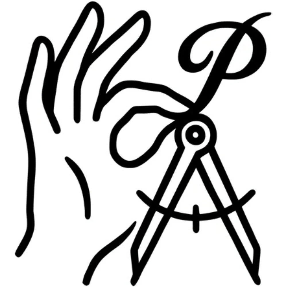 Outline of an icon showcasing premium craftsmanship