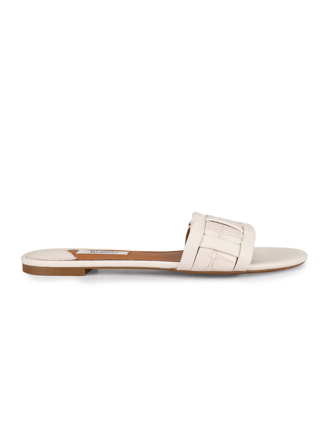 Damier Finch Pink Braided Flat