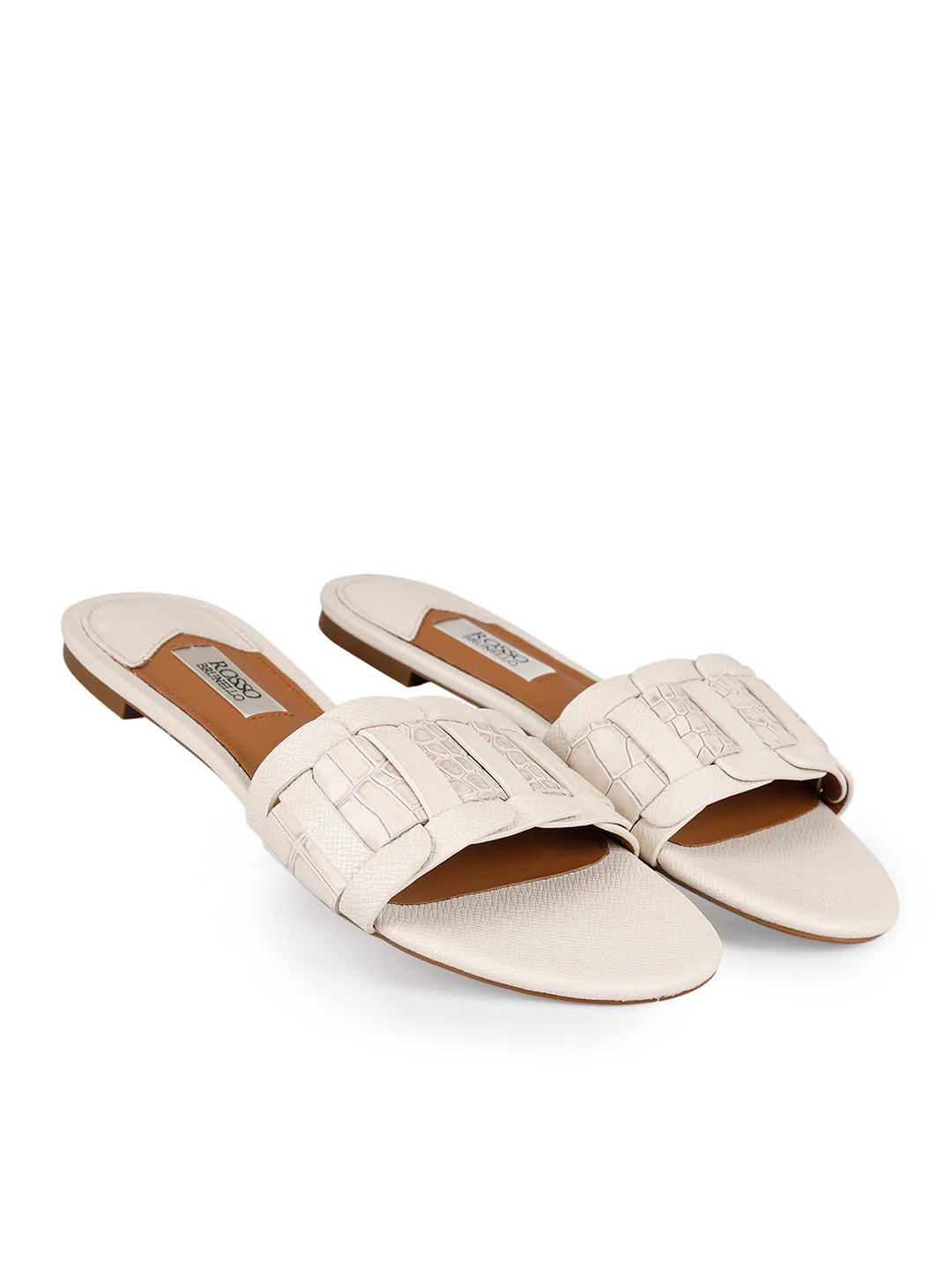 Damier Finch Pink Braided Flat